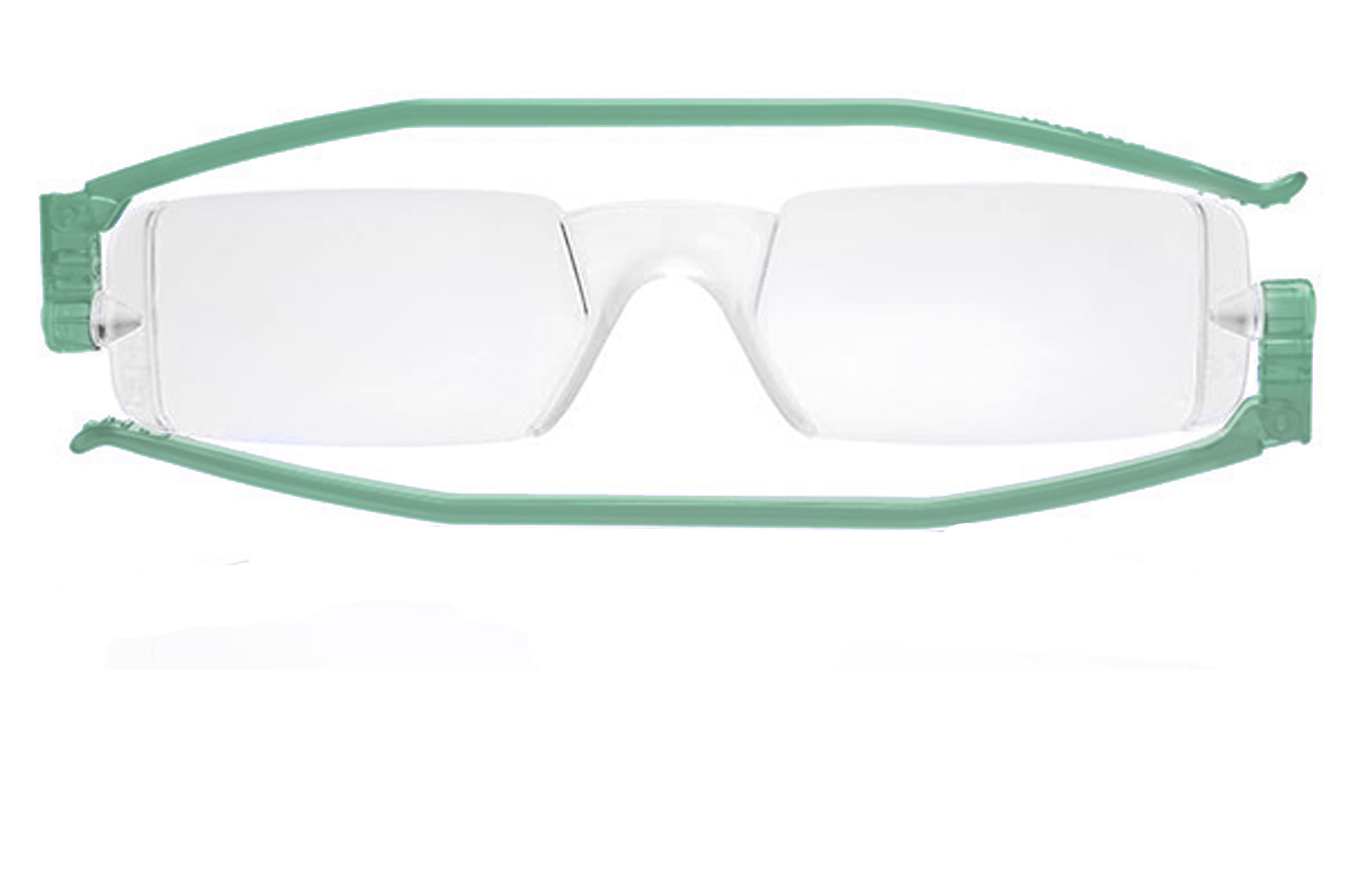 очки для чтения светлозеленые